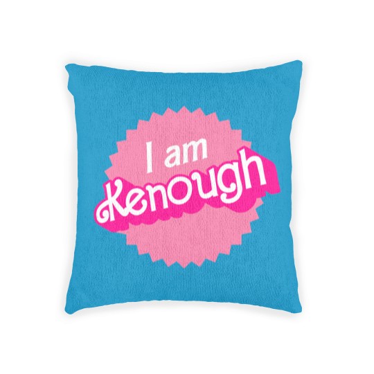 Discover I am Kenough Woven Pillows