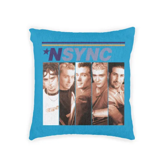 Discover Vintage NSYNC Boxes White Woven Pillows Gift For Men Women S-3XL