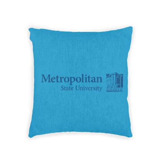 Discover Metropolitan State University (Metro State) Woven Pillows