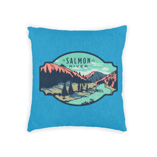 Discover Salmon River Woven Pillows