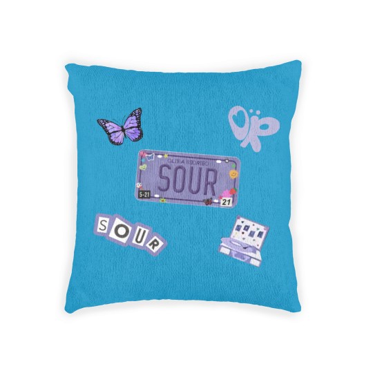 Discover Olivia Sour Tour 2023 Woven Pillows, Olivia Rodrigo Woven Pillows, Sour Album Woven Pillows