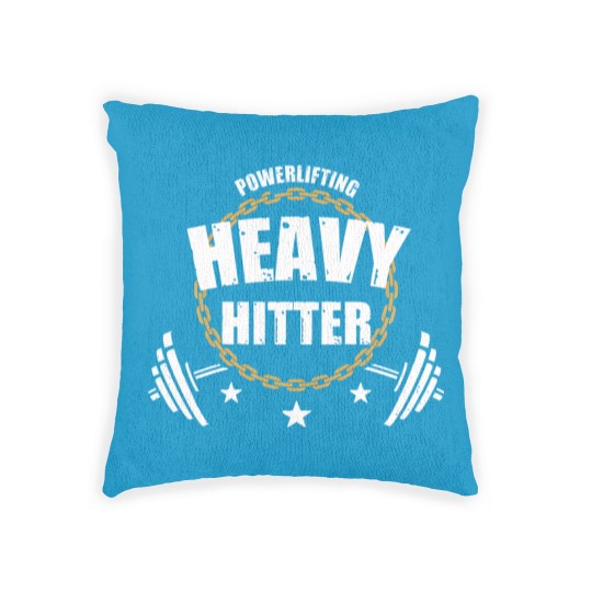 Discover Powerlifting Heavy Hitter - Powerlifting - Woven Pillows