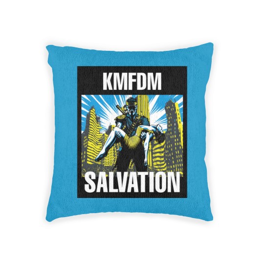 Discover salvation  KMFDM Woven Pillows
