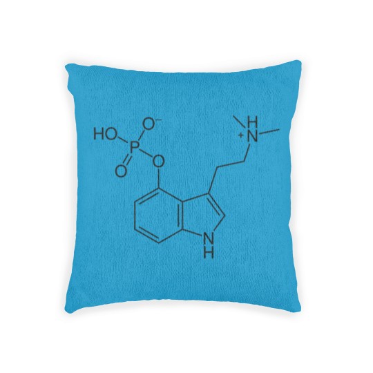 Discover psylocibin drug magic mushrooms Woven Pillows