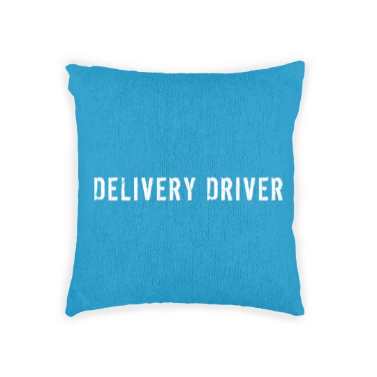 Discover Delivery Driver Profession Woven Pillows