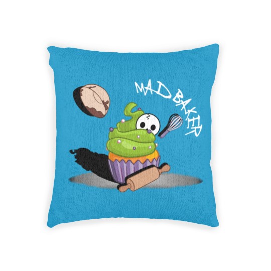 Discover Mad Baker - Kawaii Cute Cupcake Woven Pillows
