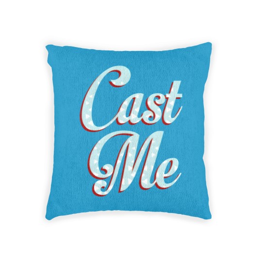 Discover Cast Me Actor Actress Acting Movie Theatre Gift Woven Pillows