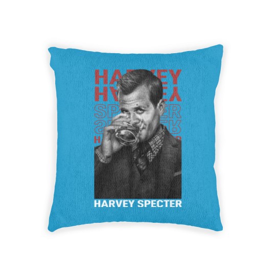 Discover Harvey Specter Vintage Graphic Woven Pillows, Suits Movie TV Woven Pillows