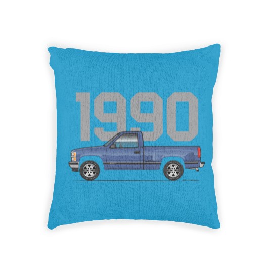 Discover 1990-Catalina Blue - Obs Stepside - Woven Pillows