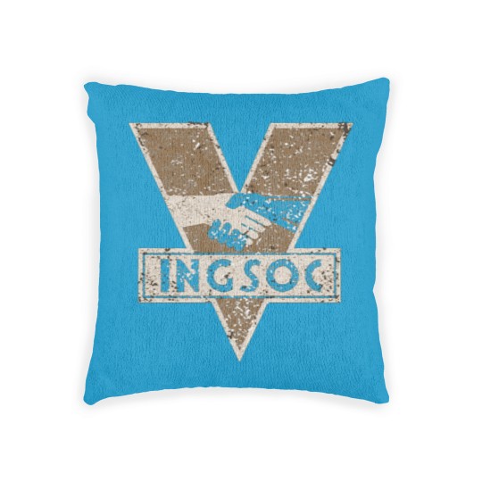 Discover INGSOC LOGO - Sci Fi - Woven Pillows