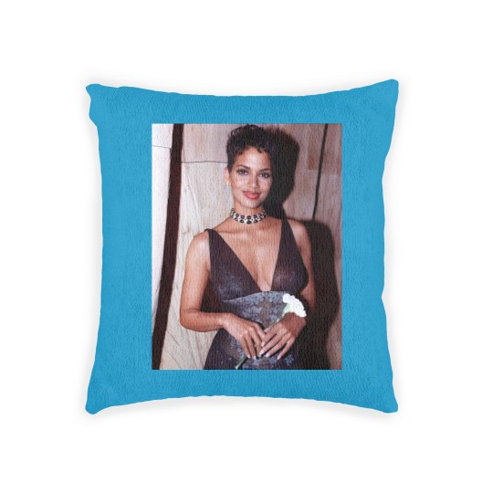 Discover Halle Berry Woven Pillows / BAPS Vintage Woven Pillows / Aesthetic Premium Unisex Woven Pillows