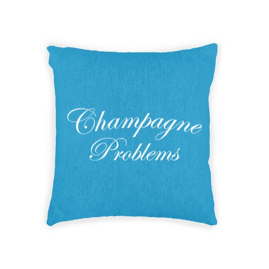 Discover Champagne Problems - funny humor retro Woven Pillows - XS-5X - Soft Blend Adult Unisex Soft Woven Pillows