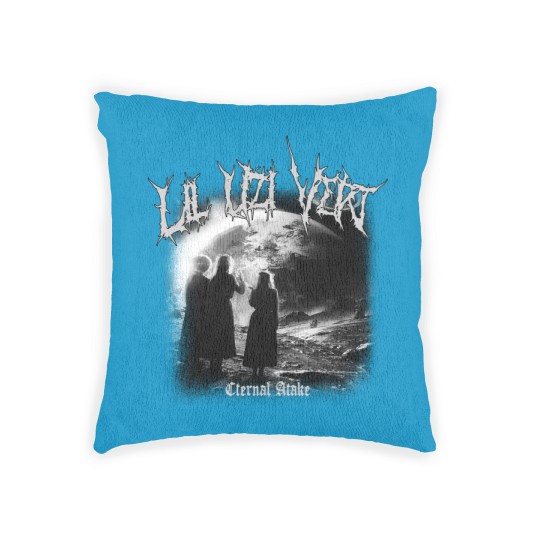 Discover Lil Uzi Vert Rap Vintage Graphic Woven Pillows, Lil Uzi Vert Album Woven Pillows
