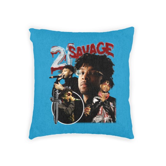 Discover Limited 21 Savage Vintage 90s Woven Pillows, Gift For Woman and Man Unisex Woven Pillows
