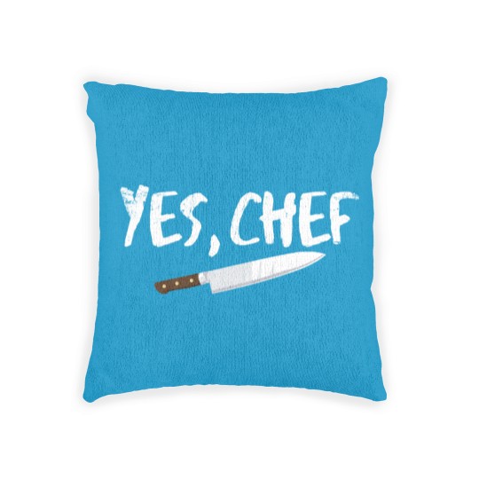 Discover Chef Yes Chef Woven Pillows