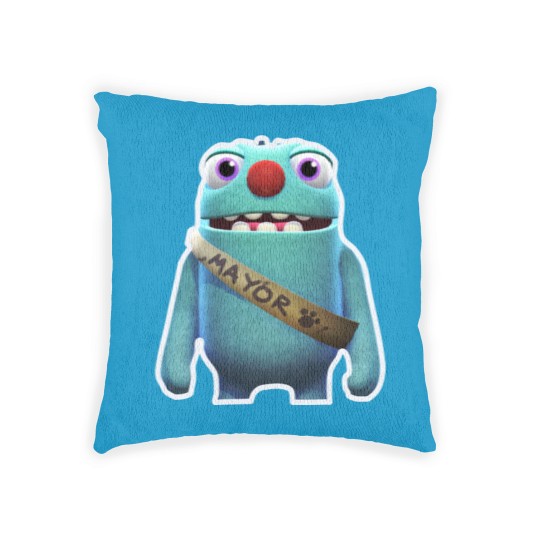 Discover Filbo Fiddlepie Bugsnax MayorCatch All The Snax In Your Trap Tri-blend Woven Pillows