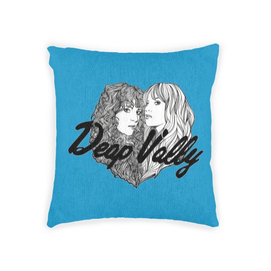 Discover Deap Vally Heart Fitted Woven Pillows