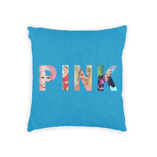 Discover Pink Woven Pillows, Pink Concert Woven Pillows, Pink Pink Concert