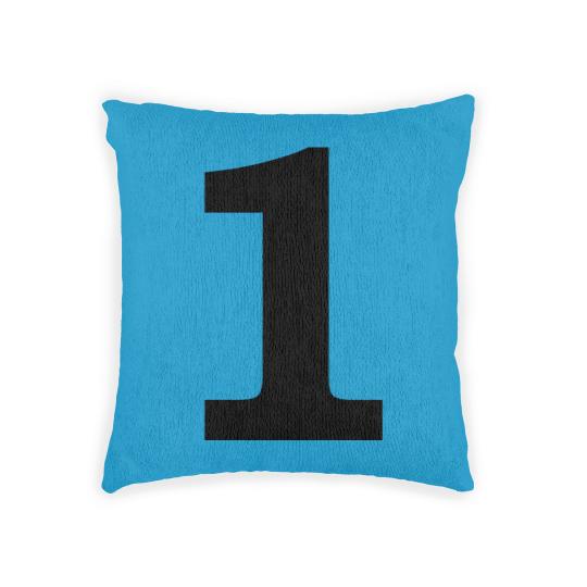 Discover number - 1 - one Woven Pillows