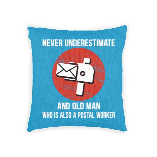 Discover Postal Worker - Postal Worker - Woven Pillows