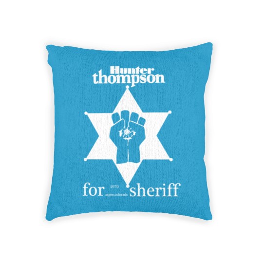 Discover hunter thompson Woven Pillows