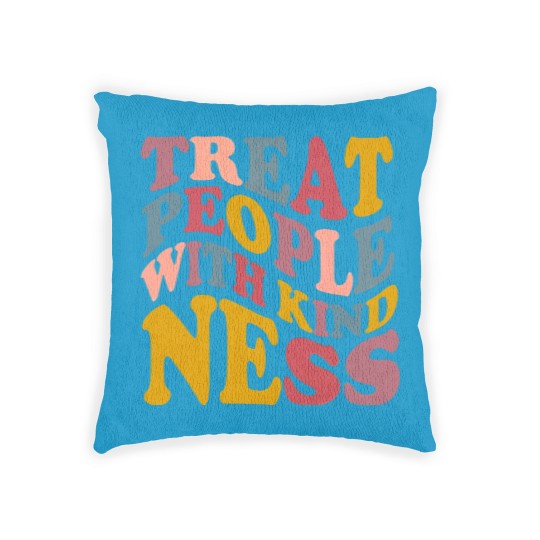 Discover Treat People With Kindness Woven Pillows