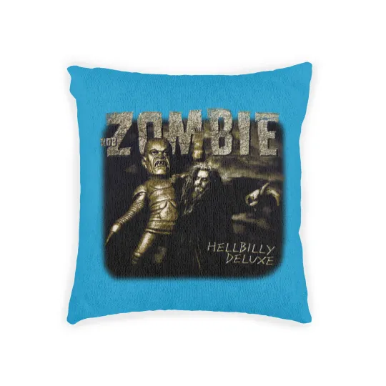 Discover Vintage Rob Zombie Woven Pillows Hellbilly 1998 1999 Tour Rock Band Large