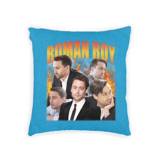 Discover Roman Woven Pillows, Roy Woven Pillows, Succession Woven Pillows, Movie Character Woven Pillows