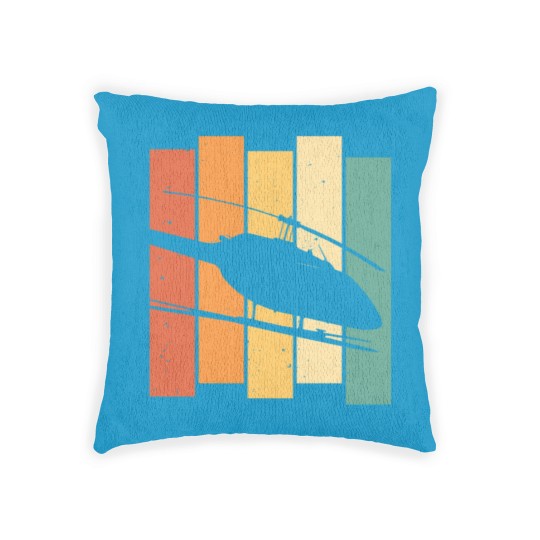 Discover Bell Jetranger Pilot Aviator Helicopter Aviation Woven Pillows