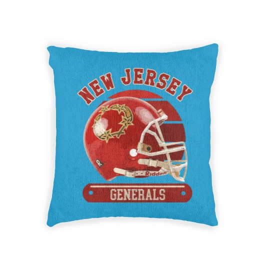 Discover New Jersey Generals Helmet - New Jersey Generals - Woven Pillows