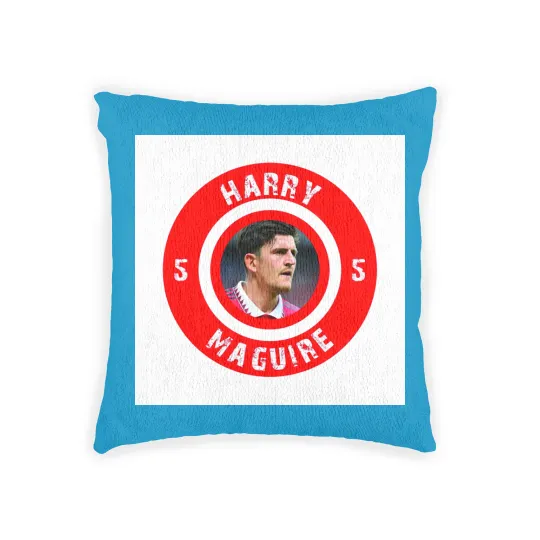 Discover Harry Maguire Throw Pillow Woven Pillows