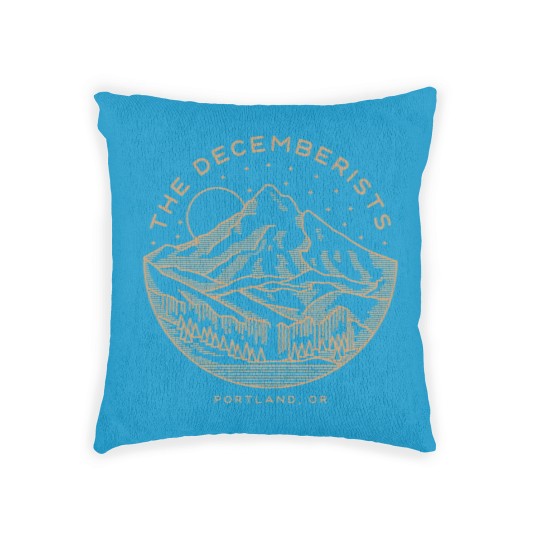 Discover The Decemberists Portland Logo Woven Pillows