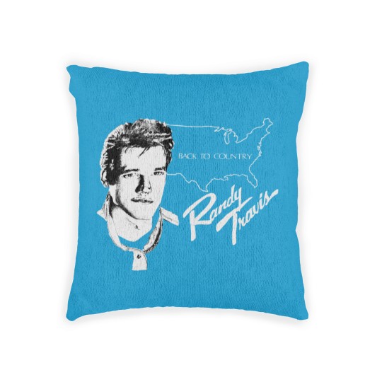 Discover Randy Travis Back to Country 80s Tour Size Medium Woven Pillows