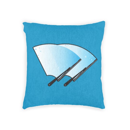 Discover Car windscreen wipers Woven Pillows