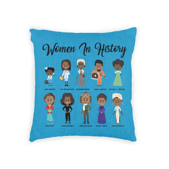 Discover Black Women In History Woven Pillows | Black History Month