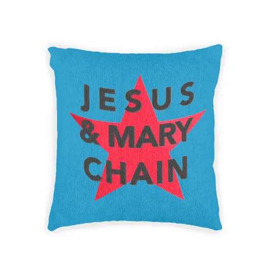Discover The Jesus And Mary Chain Woven Pillows