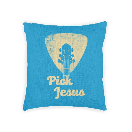 Discover Pick Jesus T -Music Pastor - Pastor Easter Woven Pillows