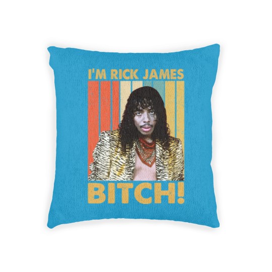 Discover Vintage I'm Rick James Bitch Essential Woven Pillows