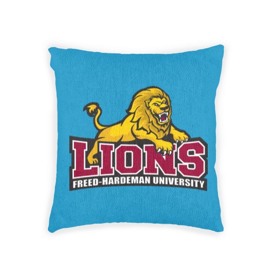 Discover College Of Freed–Hardeman Lions Team Woven Pillows