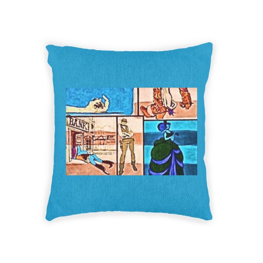 Discover The Wild Wild West Woven Pillows