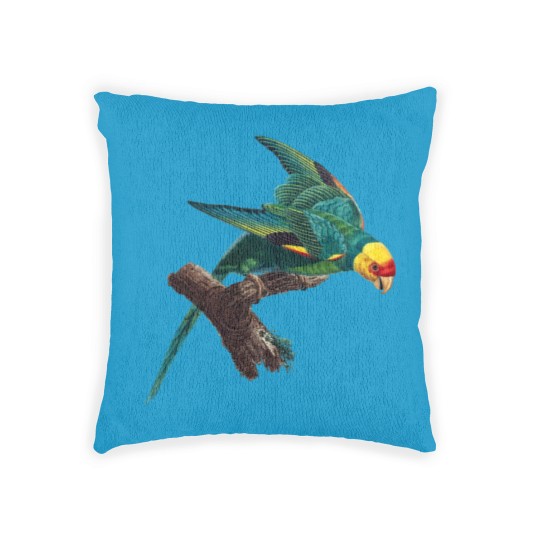 Discover Carolina parakeet Woven Pillows
