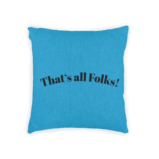 Discover That's All Folks Woven Pillows