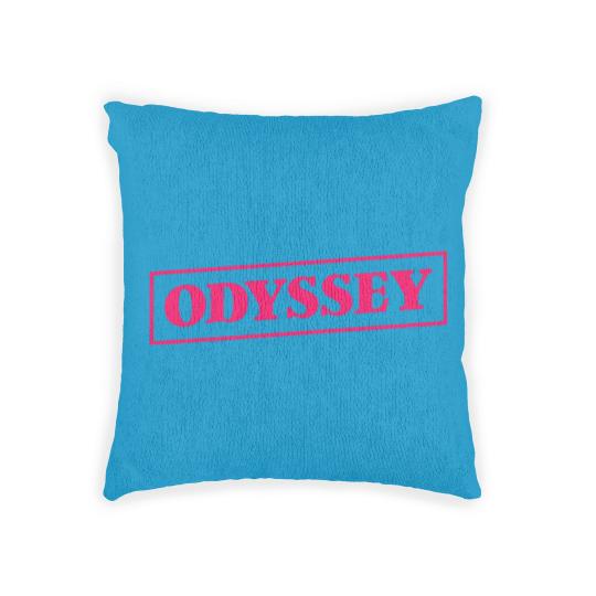 Discover Odyssey Outline Color Woven Pillows