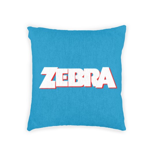 Discover Zebra No Tellin Lies band Woven Pillows