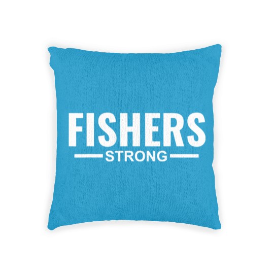 Discover Fishers Strong Community Strength Prayer Support Woven Pillows