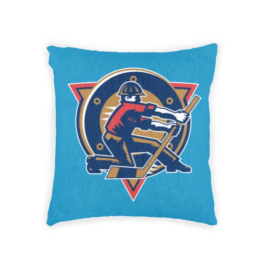 Discover Edmonton Oiler Rigger Woven Pillows
