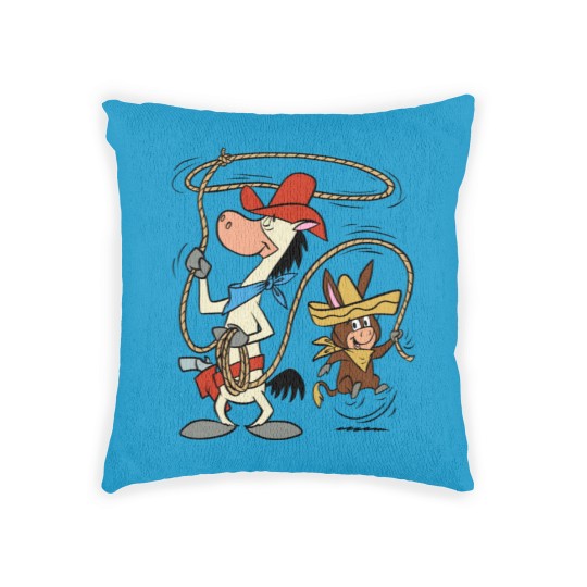 Discover Quick Draw McGraw  Baba Looey Ropin Woven Pillows