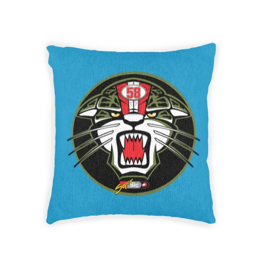 Discover Marco Simoncelli Tiger Logo Woven Pillows