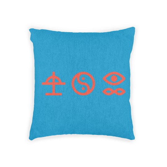 Discover Bad Omens Merch Like A Villain Woven Pillows