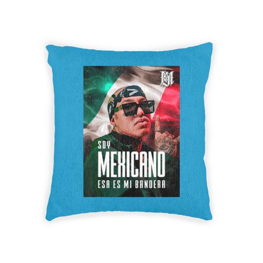 Discover playera lefty sm mexican soy mexicano esa es mi bandera t Woven Pillows